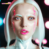 22mm Sweety Sclera Cornea Blood Splatters Contacts